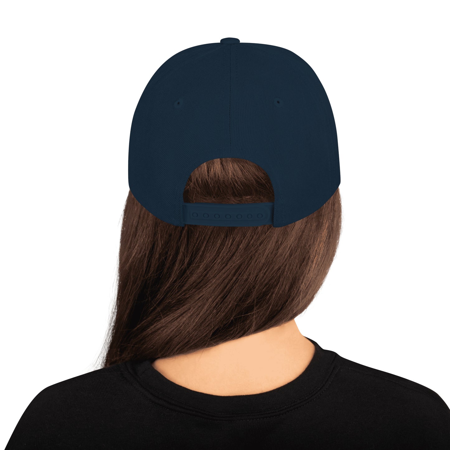 Young Frank Cali Bear Snapback Hat - Blue and Gold