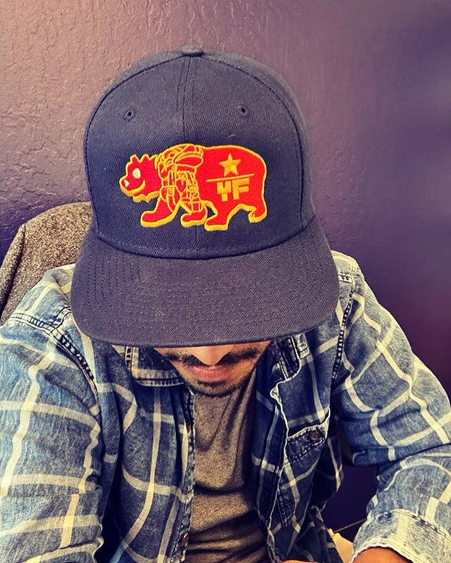 Young Frank Cali Bear New Era Snapback Cap